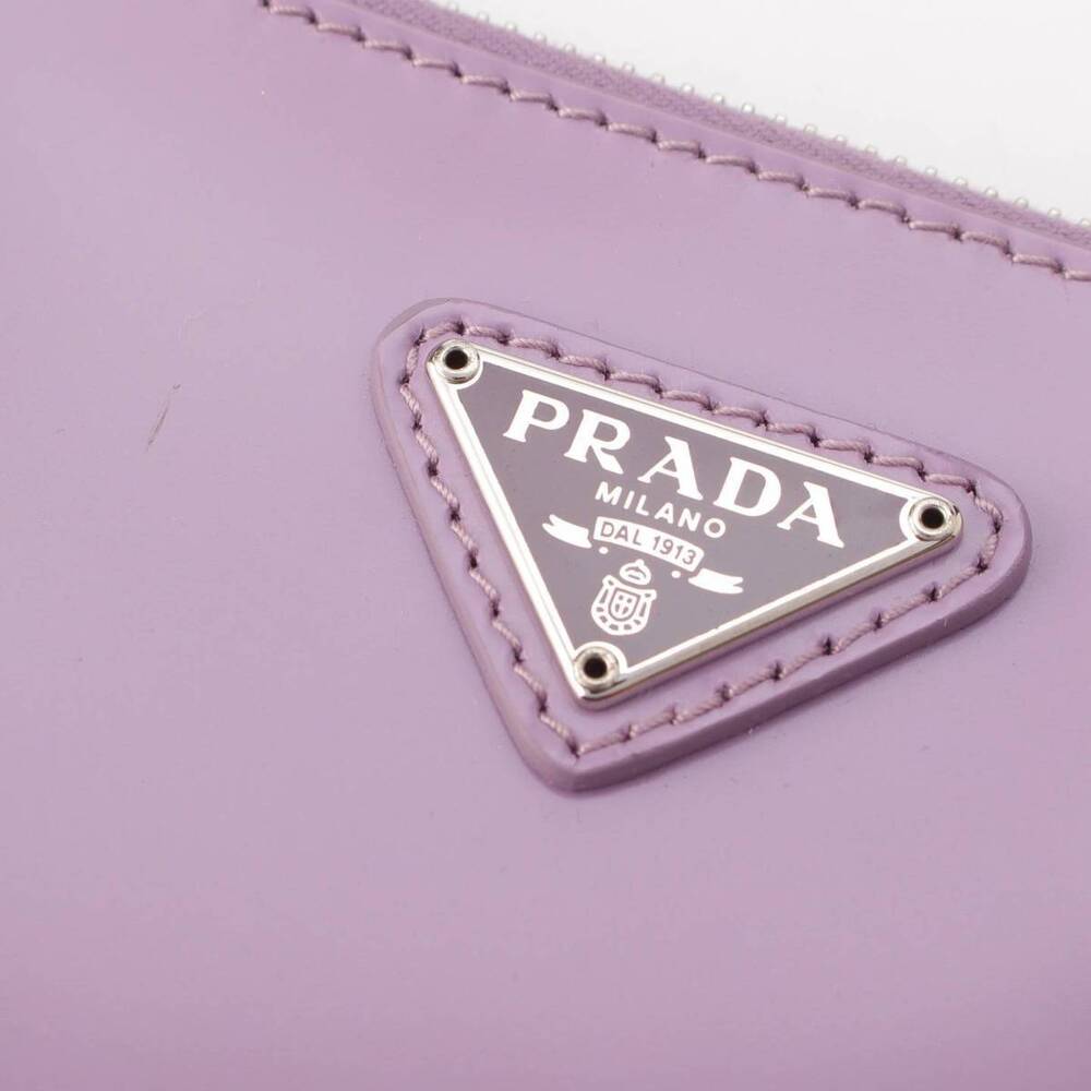Prada Sequin Mesh Tote Bag Pouch Purple - Picture 7 of 10
